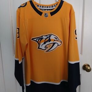 Nashville Predators Forsberg Adidas Jersey Size 46